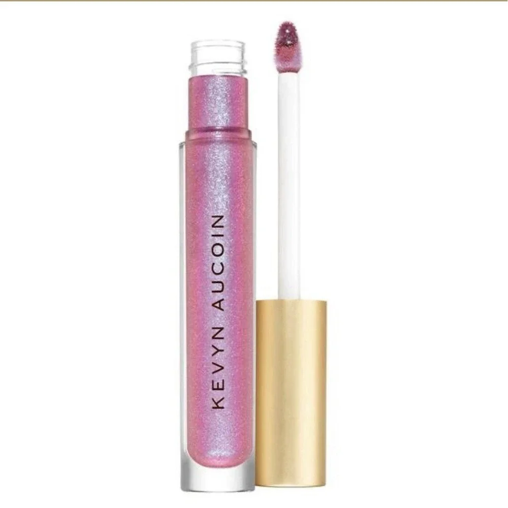 KEVYN AUCOIN The Molten Lip‎ Color Gloss Blue Amethyst 0.14oz Full Size New